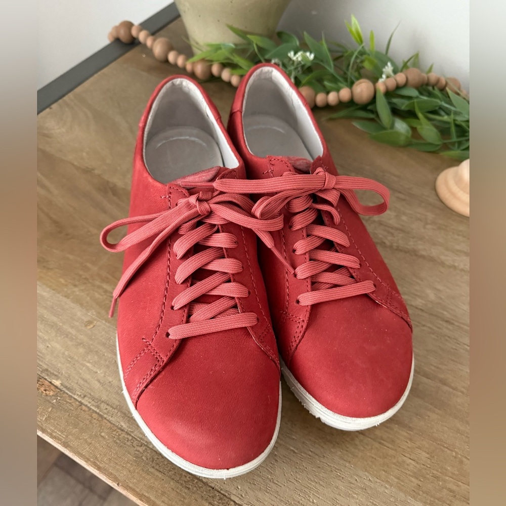 Excellent Used Condition Dansko Women's Red Sneakers